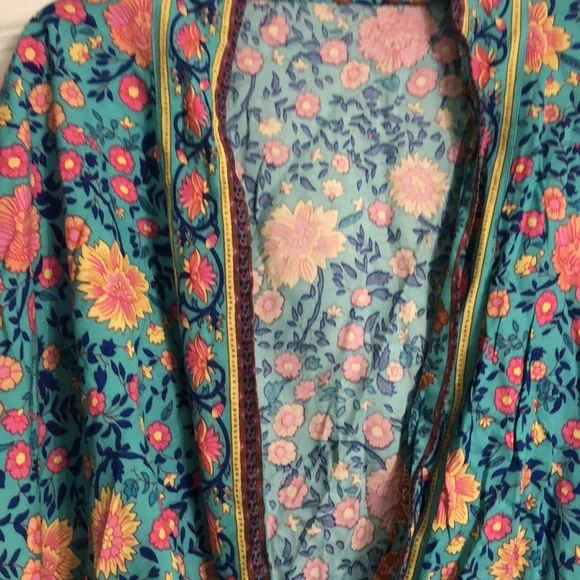 Justin&Taylor Boho floral kimono - Picture 3 of 8